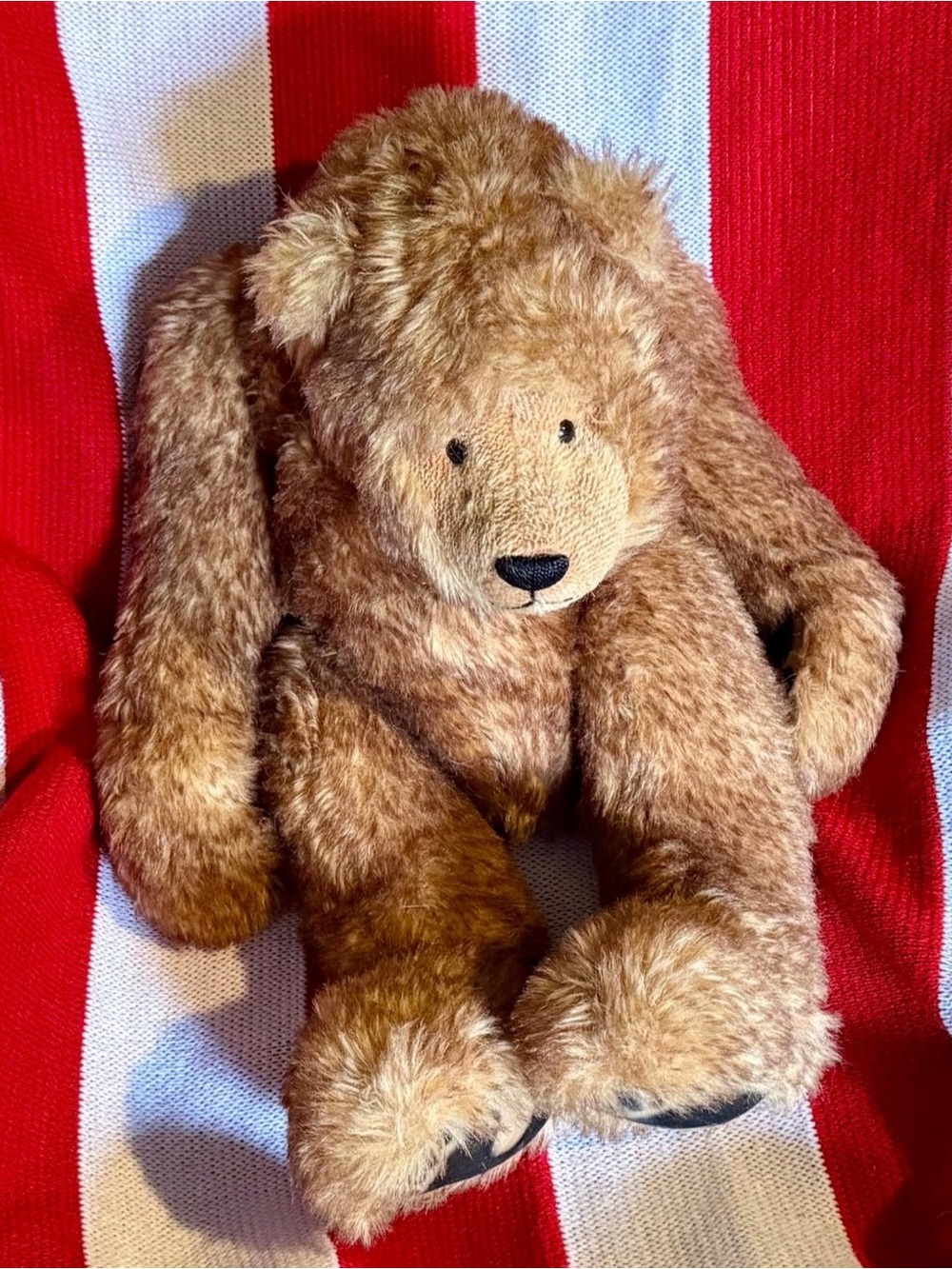 Large Handmade Mohair Bear Huggie Plush OOAK